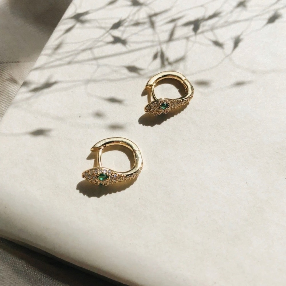 Brittany Snake Hoops